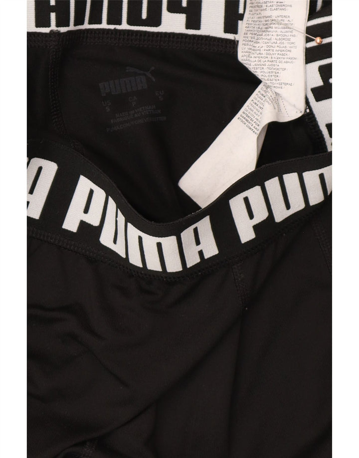 Γυναικεία γραφικά κολάν PUMA UK 10 Small Black Polyester