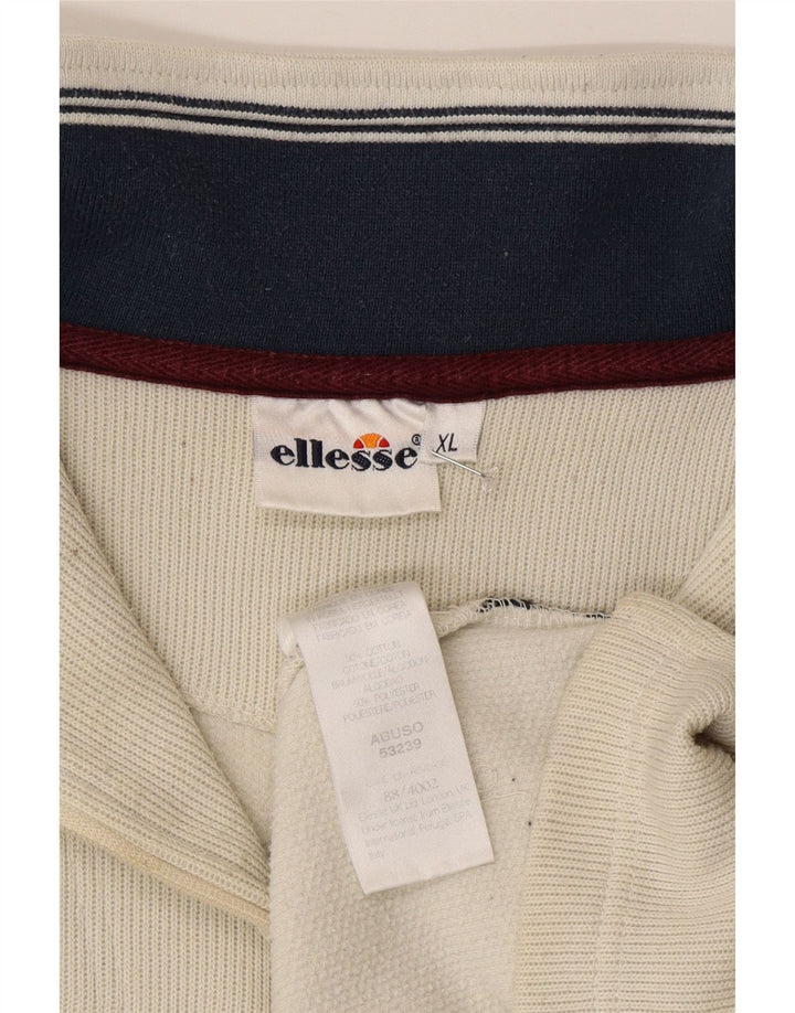 Ανδρικό φούτερ με φερμουάρ ELLESSE Jumper XL Γκρι βαμβακερό