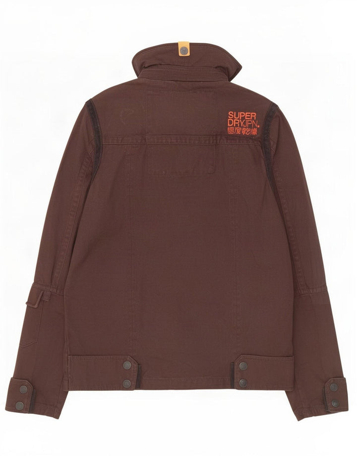 Superdry Ανδρικό Μπουφάν UK 40 Large Brown