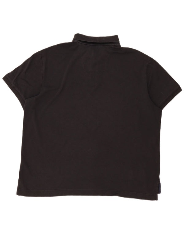 Ανδρικό πουκάμισο πόλο Nautica 2XL Μαύρο βαμβακερό