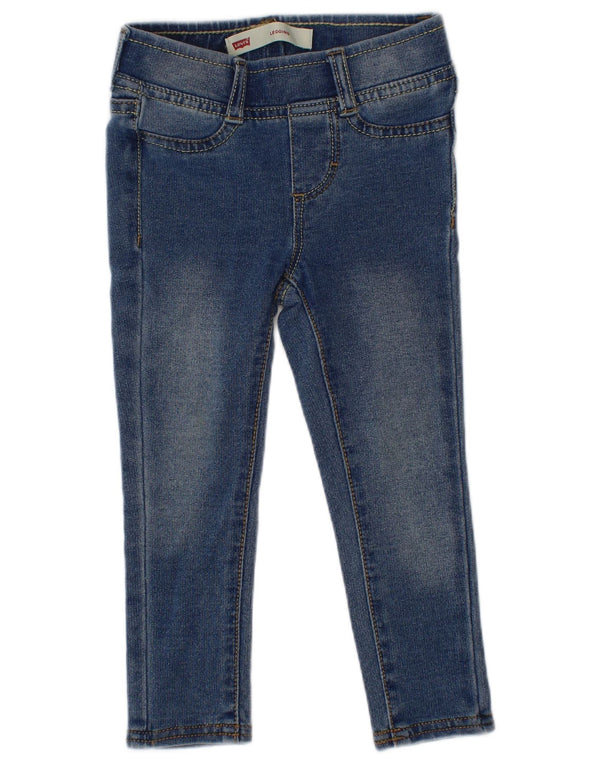 Levi's Baby Girls Jegging Skinny Jeans 18-24 μηνών W18 L13 Μπλε βαμβακερό