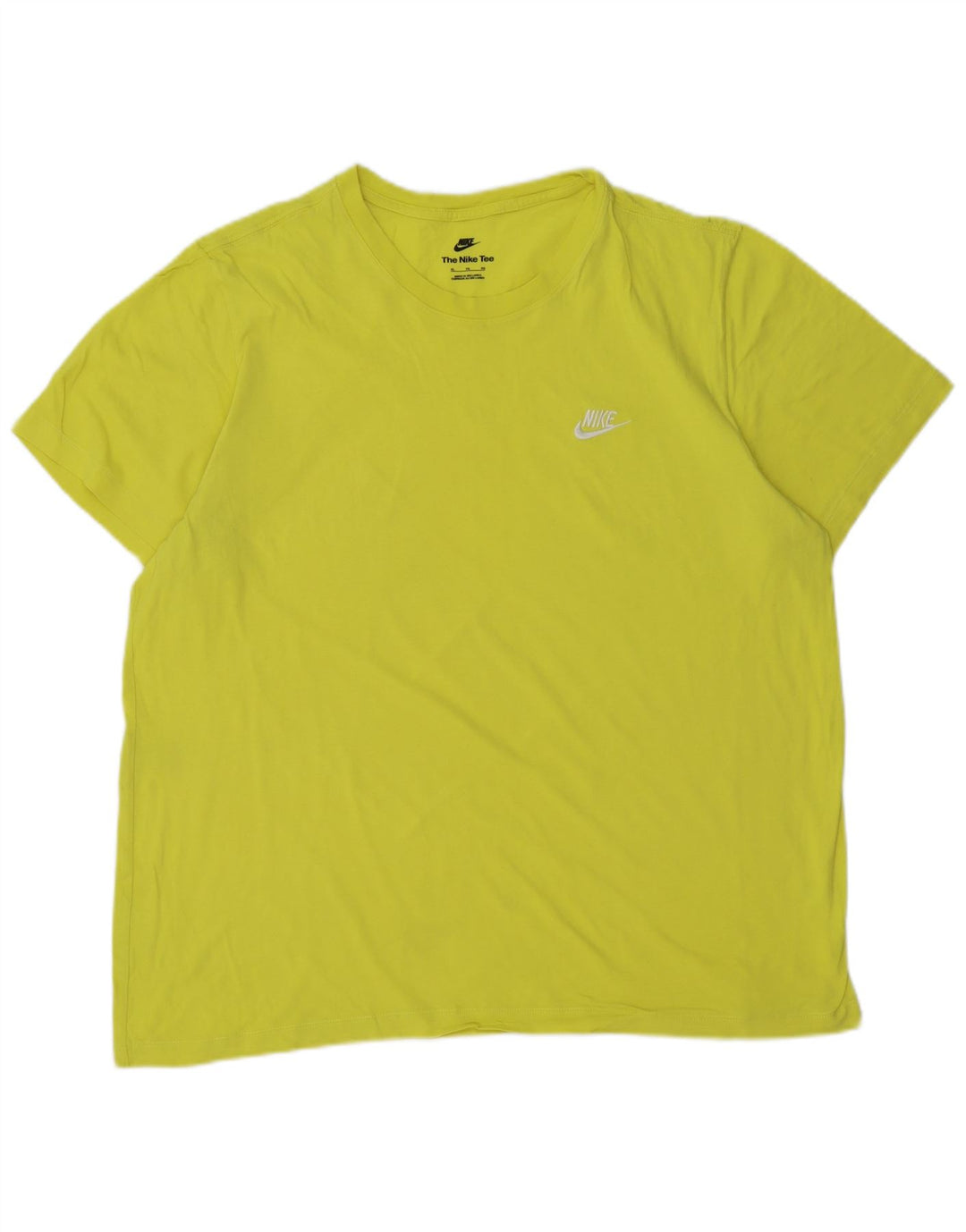 Ανδρικό T-Shirt NIKE Top XL Πράσινο βαμβακερό