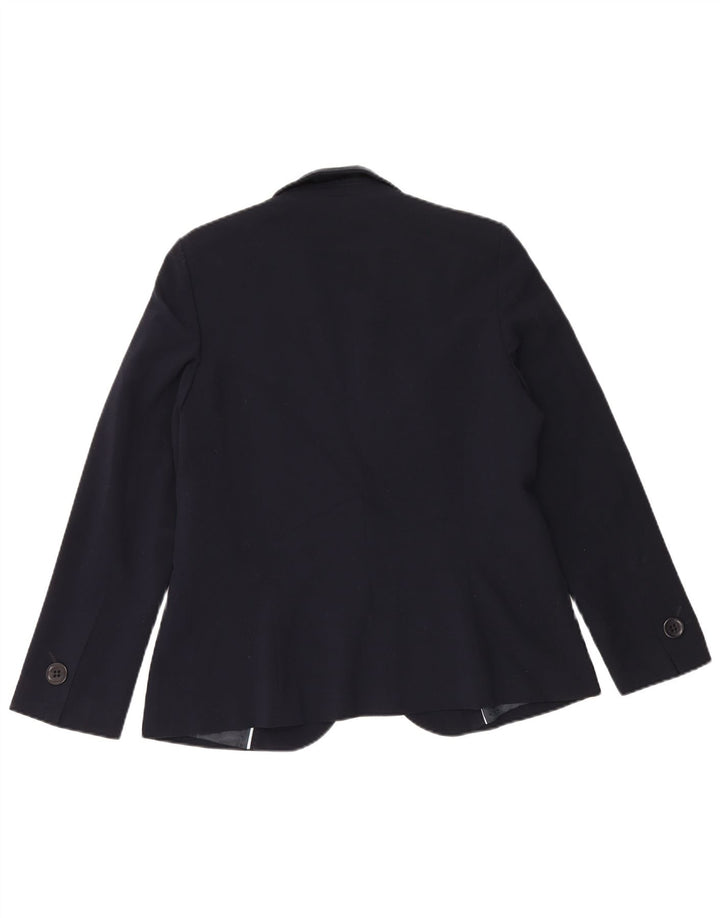 Marks & Spencer Γυναικείο Μπουφάν 1 Κουμπί Blazer UK 16 Large Navy Blue