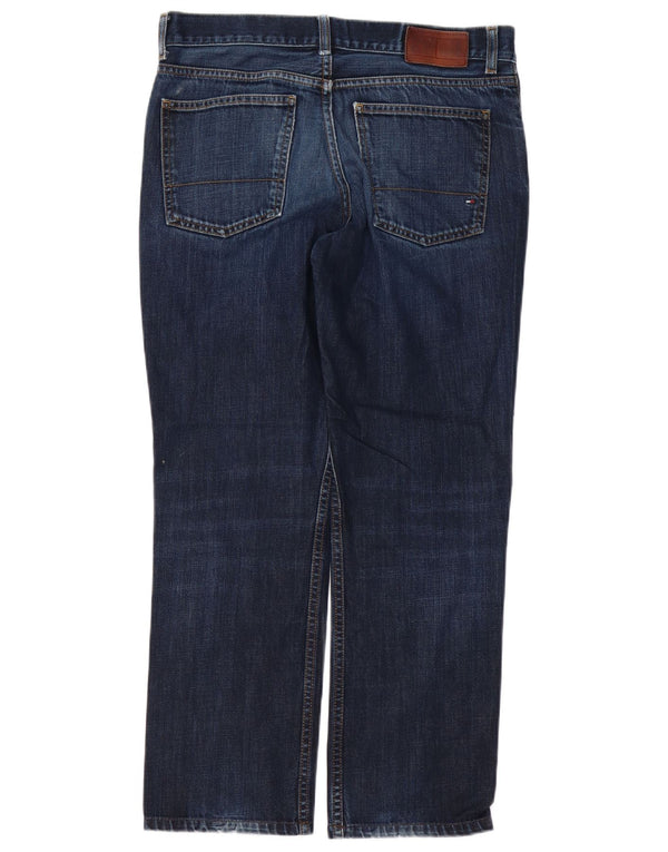 TOMMY HILFIGER Ανδρικό τζιν ίσιο W32 L27 Μπλε βαμβακερό