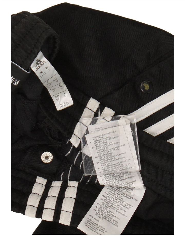Γυναικεία αθλητική φόρμα ADIDAS Παντελόνι UK 8/10 Small Black Polyester