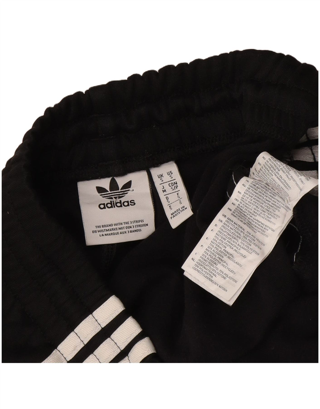 Ανδρική φόρμα Adidas Παντελόνι Joggers Μικρό Μαύρο Πολυεστέρα