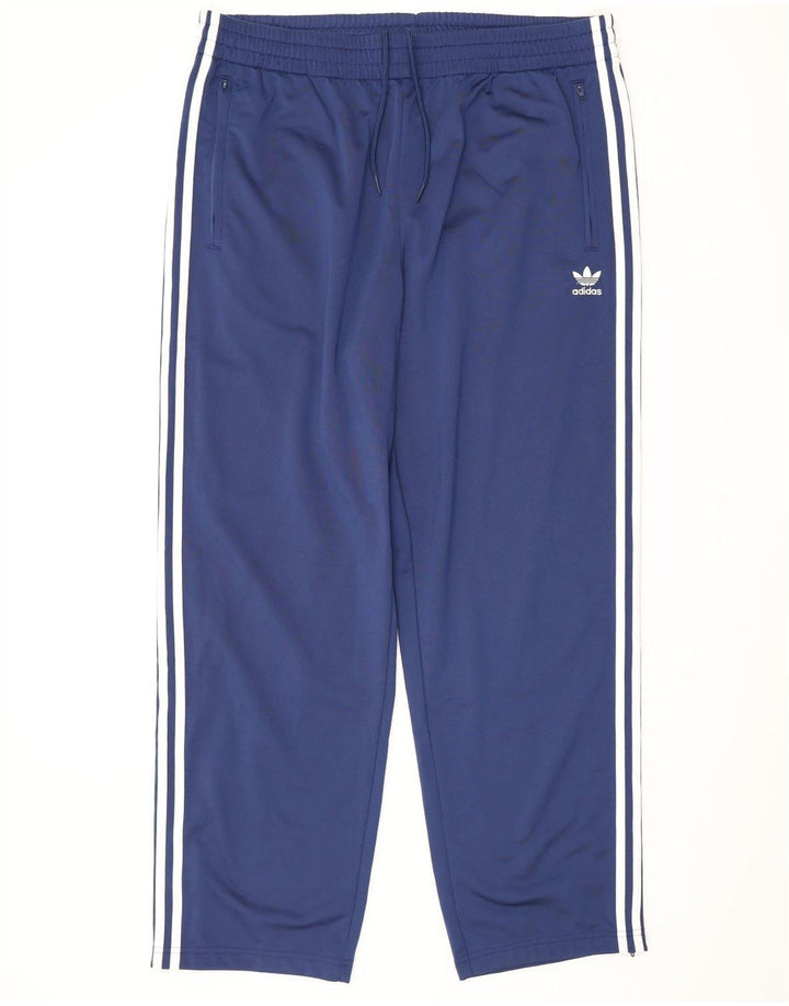 Ανδρική φόρμα ADIDAS Παντελόνι XL Navy Blue Polyester