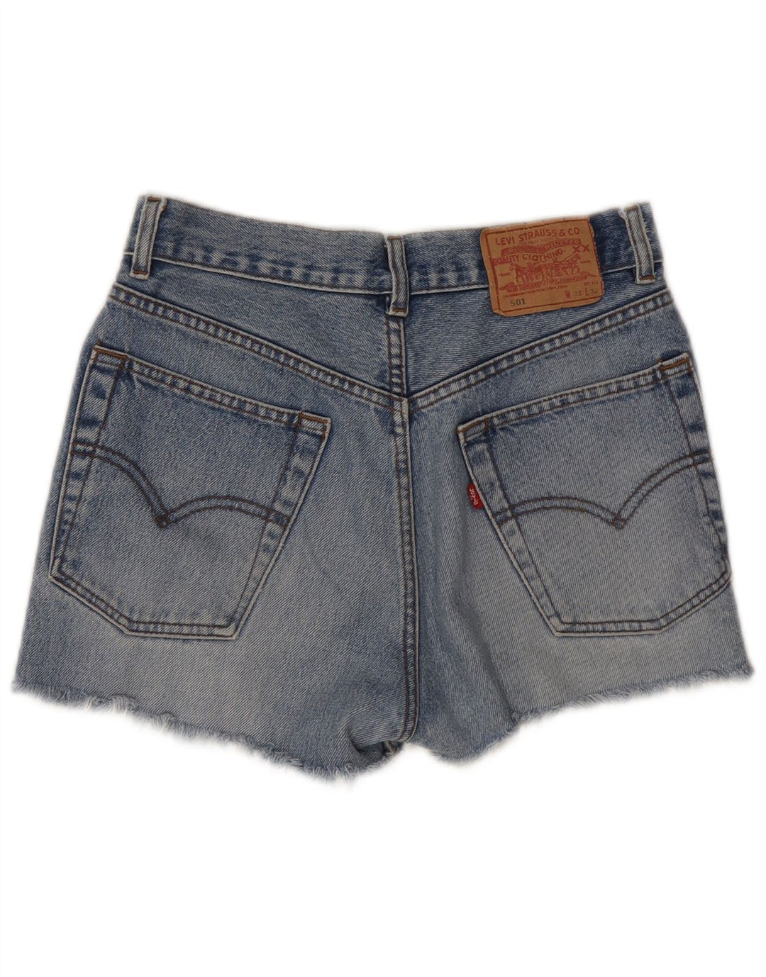 Γυναικείο σορτς Levi's 501 τζιν W28 μεσαίο μπλε