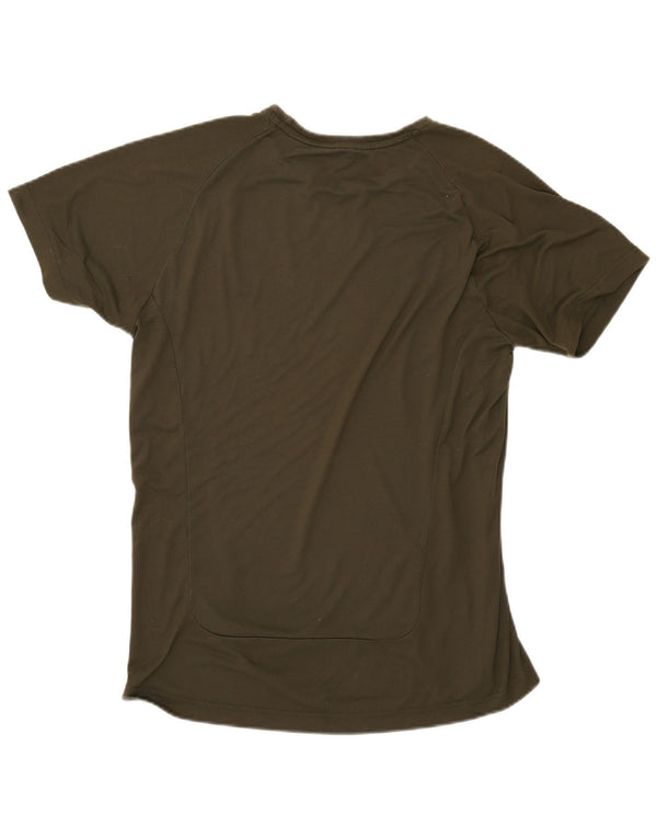 Ανδρικό T-Shirt Puma Τοπ μεγάλο χακί βαμβακερό