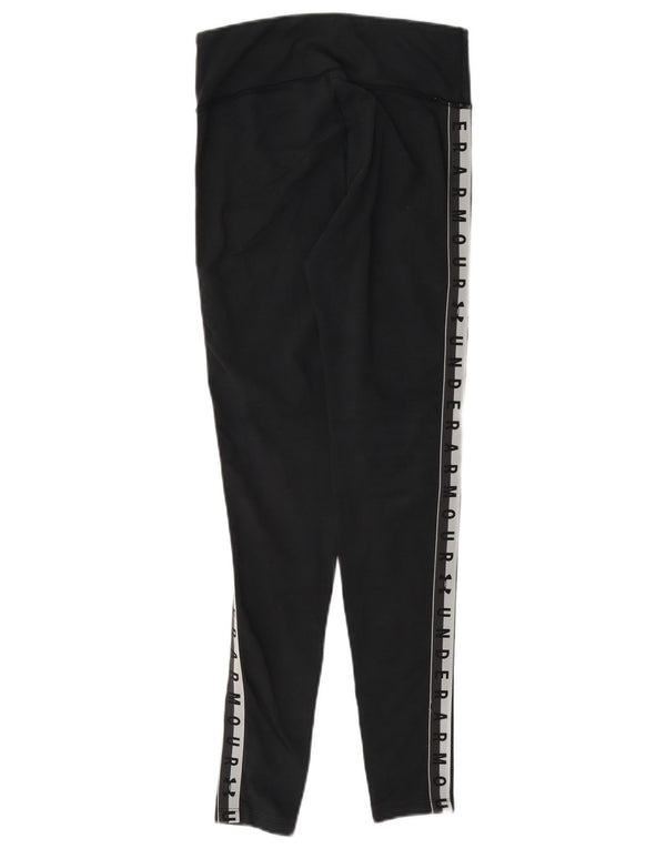 Under Armour Γυναικεία Heat Gear Slim Fit κολάν UK 6 XS Black Colourblock
