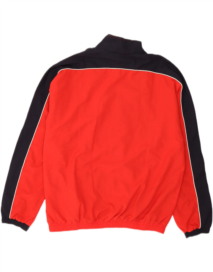 PUMA Mens Tracksuit Top Jacket XL Red Colourblock Polyester Vintage Puma and Second-Hand Puma from Messina Hembry 
