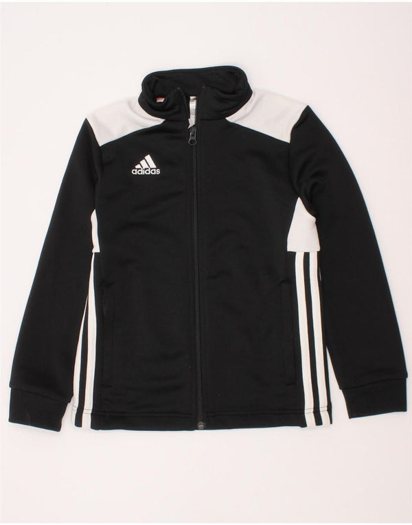 Adidas Boys αθλητική φόρμα Adidas Top Jacket 7-8 Years Black Colourblock Polyester