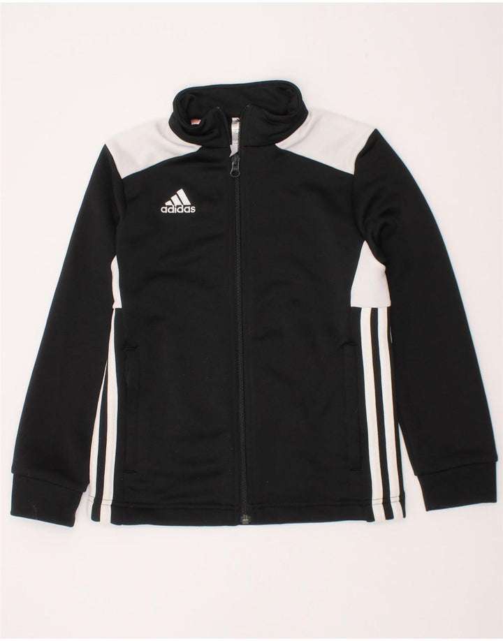 Adidas Boys αθλητική φόρμα Adidas Top Jacket 7-8 Years Black Colourblock Polyester