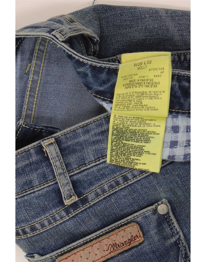 Wrangler Γυναικείο Molly Slim Jeans W29 L32 Μπλε βαμβακερό