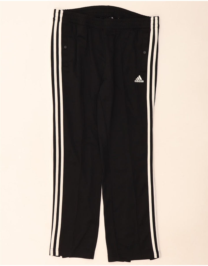 Adidas Γυναικεία φόρμα παντελόνι UK 16/18 Large Μαύρο Πολυεστέρας