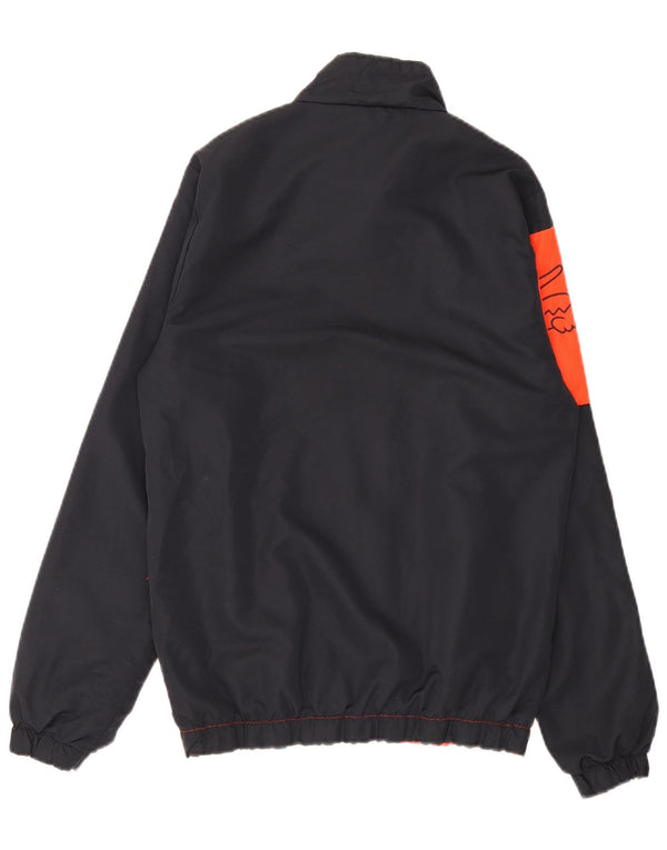 Ανδρική αθλητική φόρμα Lacoste Top Jacket Size 4 Medium Black Colourblock