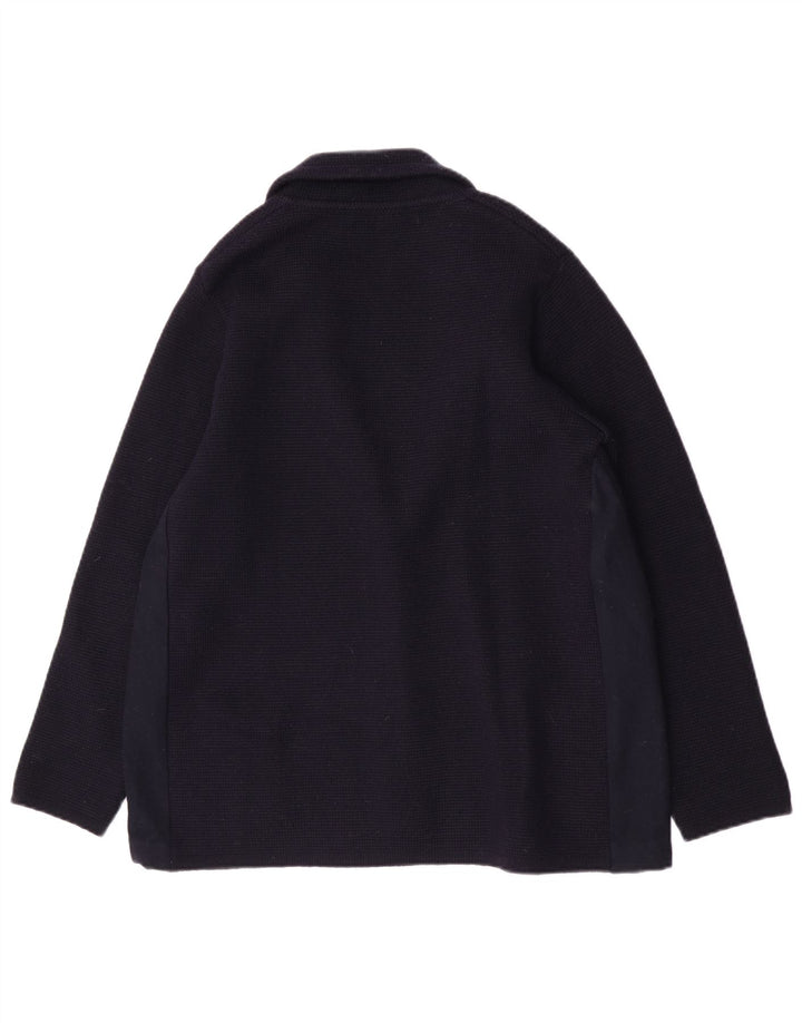 Vintage Γυναικείο Μπλέιζερ με 2 Κουμπιά UK 12 Medium Navy Blue