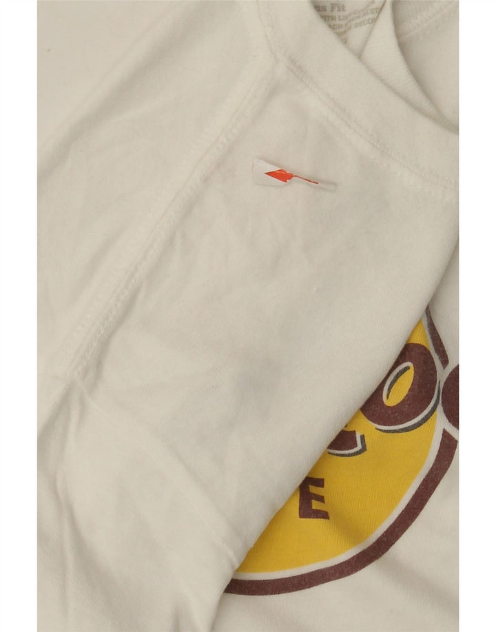 Hard Rock Cafe Ανδρικό Μπλουζάκι Nice Graphic T-Shirt Small White βαμβακερό
