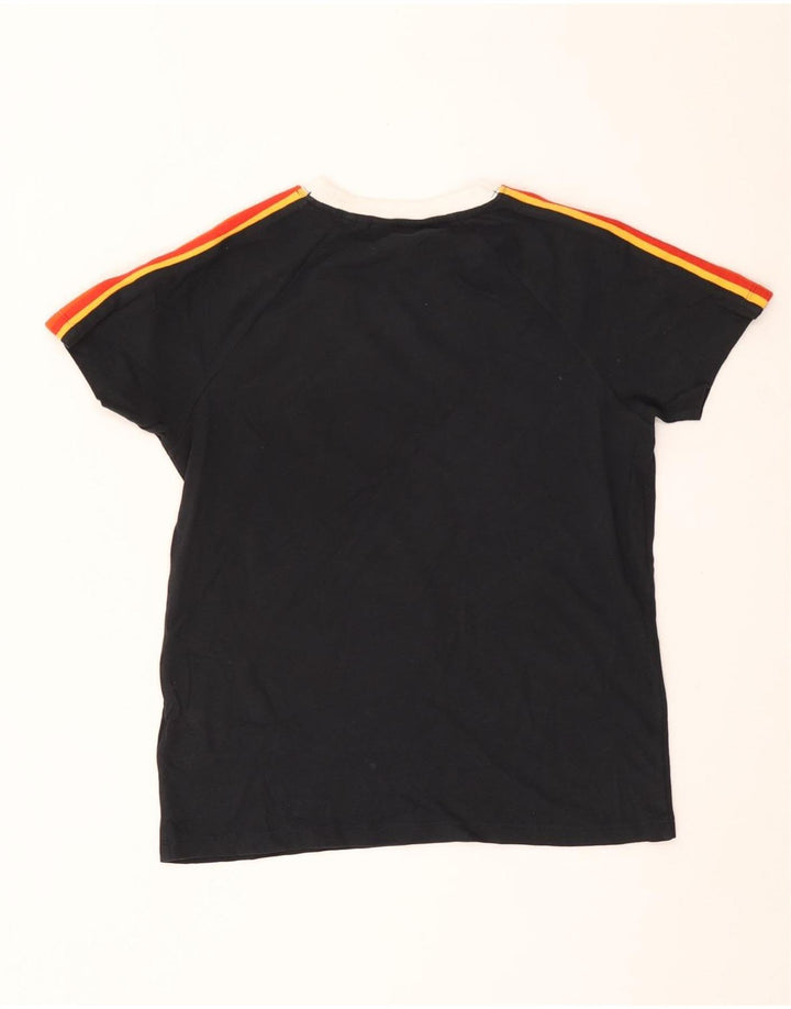 Γυναικείο μπλουζάκι Superdry Loose Fit Top UK 6 XS Navy Blue Cotton