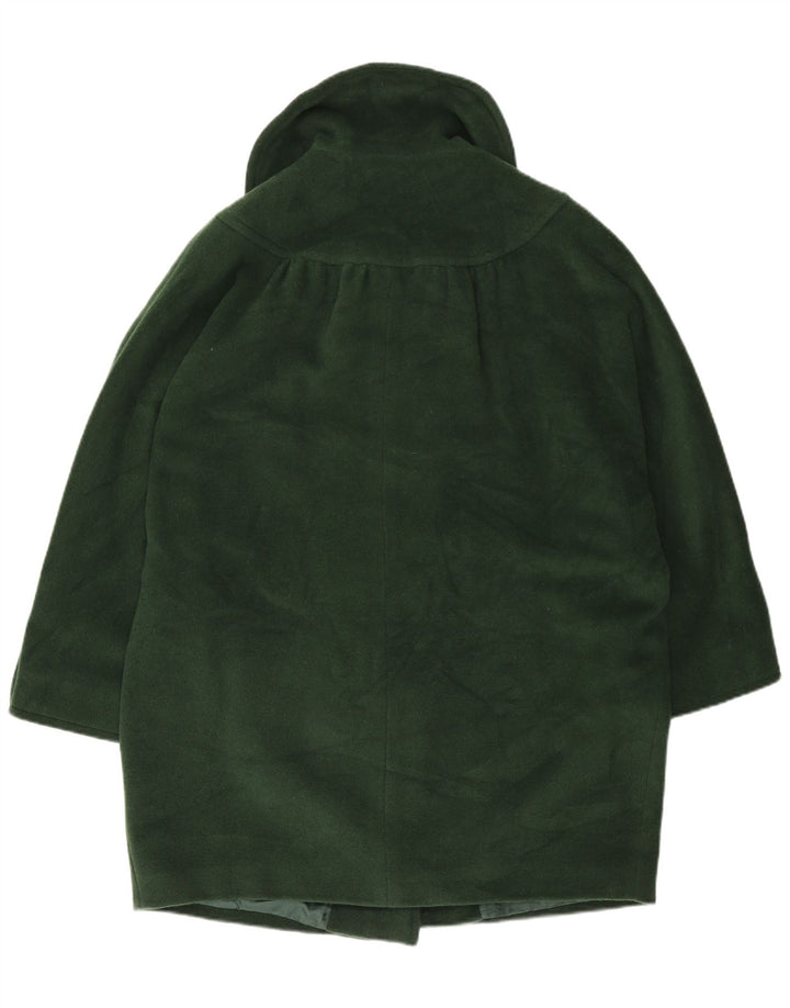 Vintage Γυναικείο Oversized Πανωφόρι UK 18 XL Πράσινο μαλλί
