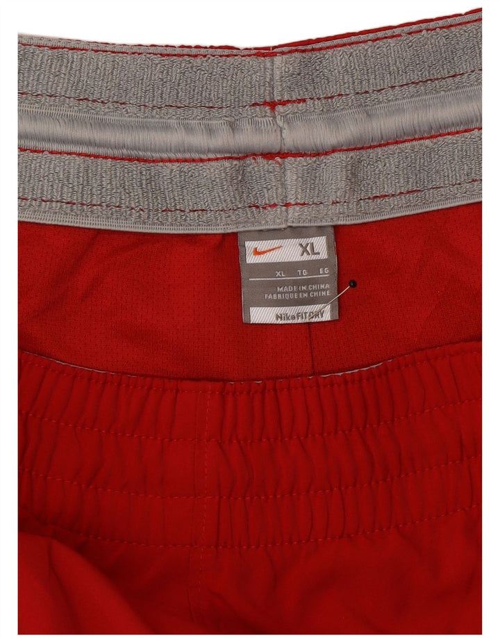Ανδρικό παντελόνι φόρμας Nike Dri Fit XL Red Polyester