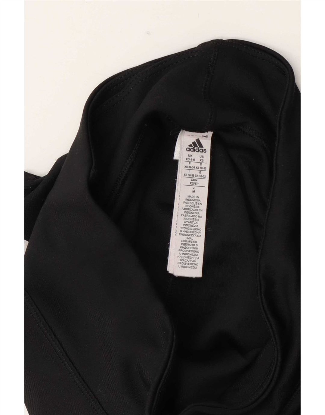 Adidas Γυναικείο Κολάν UK 4/6 XS Μαύρο Πολυεστέρας