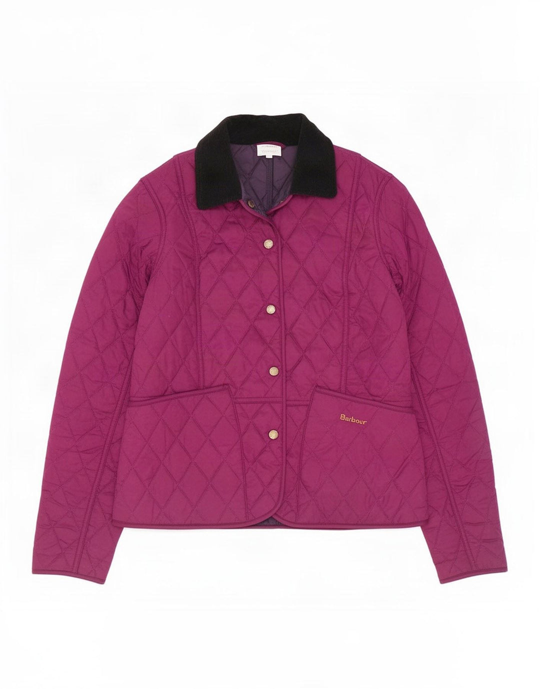 Γυναικείο καπιτονέ μπουφάν Barbour UK 8 Small Purple Polyester