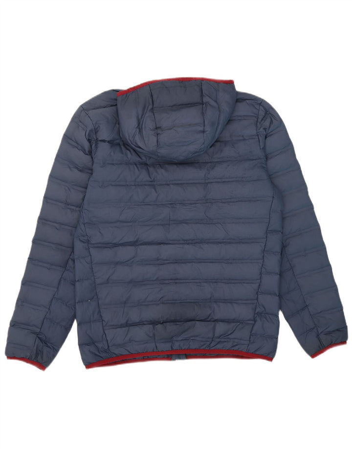 Columbia Ανδρικό μπουφάν με κουκούλα UK 38 Medium Navy Blue Polyester