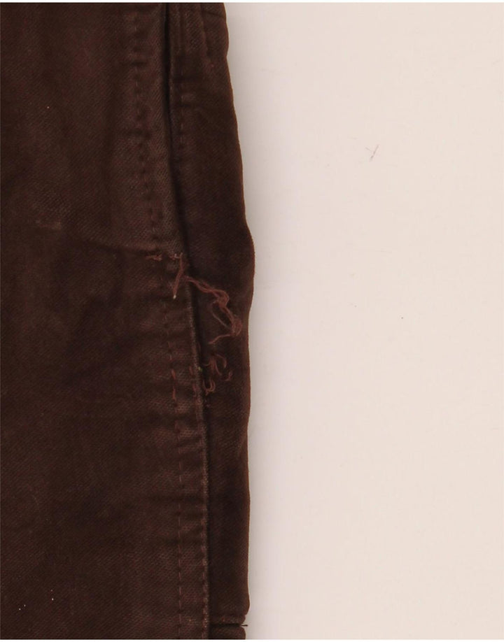 Vintage Ανδρικό Μπουφάν Windbreaker IT 54 2XL Καφέ Βαμβακερό μπλοκ