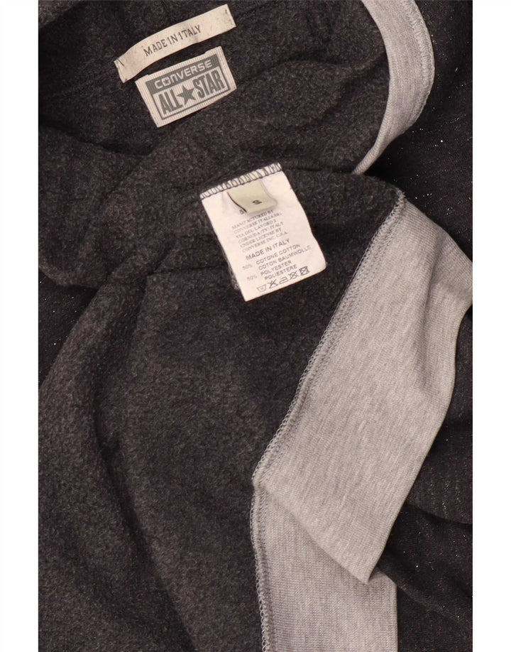 Γυναικείο γραφικό φούτερ Converse Jumper UK 10 Small Grey Colourblock