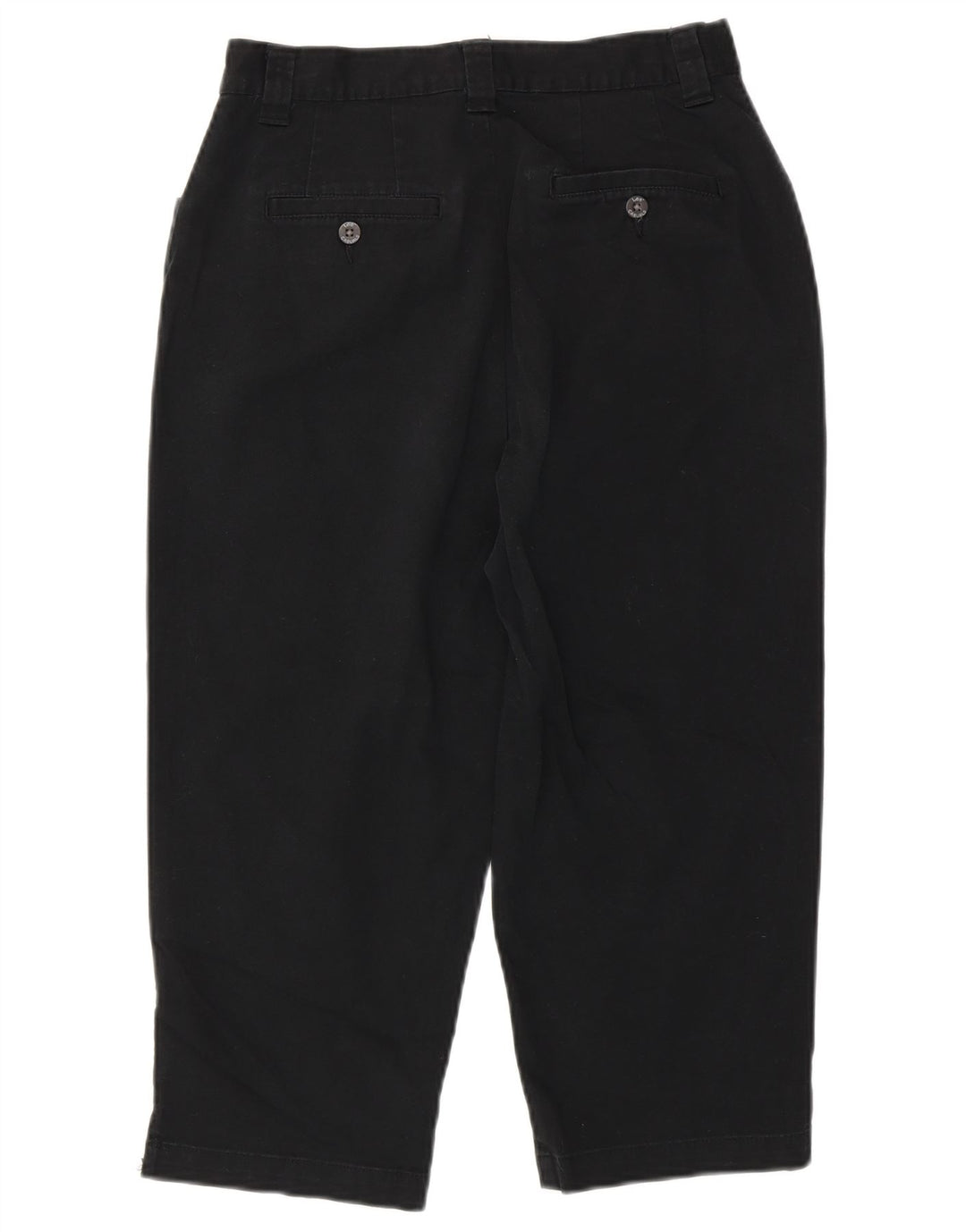 Γυναικείο ψηλόμεσο κωνικό παντελόνι Κάπρι LEE US 6 Medium W30 L20 Μαύρο