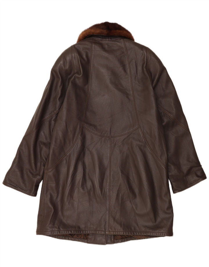 Vintage Γυναικείο Παλτό UK 18 XL Καφέ