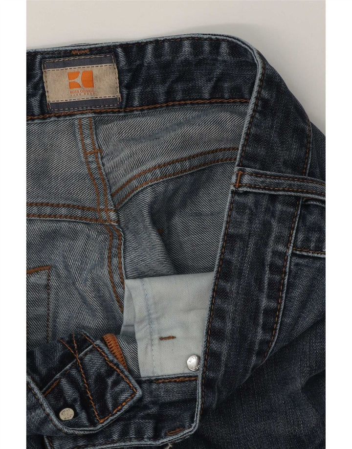 Ανδρικό τζιν ίσιο Hugo Boss W32 L30 Μπλε