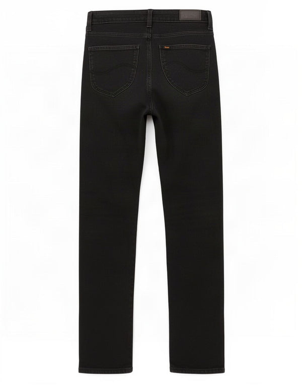 Lee Womens Scarlett High Skinny Jeans W29 L28 Μαύρο βαμβακερό