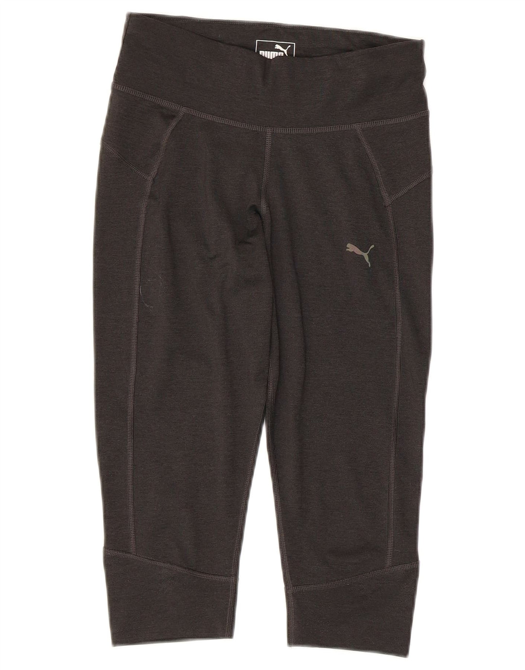 Puma Γυναικεία Κάπρι Κολάν UK 8 Μικρός Γκρι Πολυεστέρας