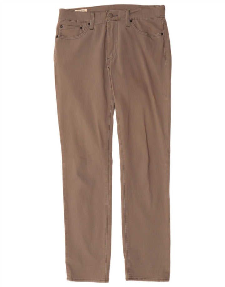 Levi's Mens 511 Slim Casual Παντελόνι W31 L32 Γκρι βαμβακερό