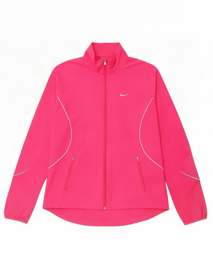 Γυναικεία αθλητική φόρμα Nike Top Jacket UK 10/12 Medium Pink Polyester
