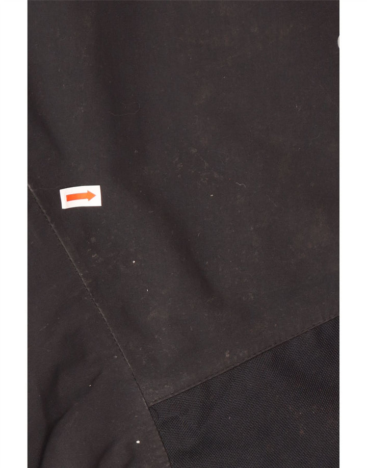 GILL Mens Cargo Dungarees Αδιάβροχο Παντελόνι Μεγάλο Μαύρο Nylon Nautical