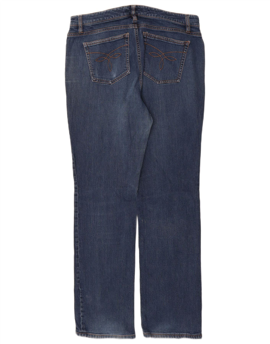 CHAPS Γυναικείο ίσιο τζιν US 10 Μεγάλο W30 L31 Μπλε βαμβακερό