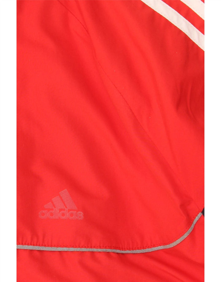 Ανδρικό μπουφάν ADIDAS Rain UK 46/48 XL Κόκκινο πολυεστέρας