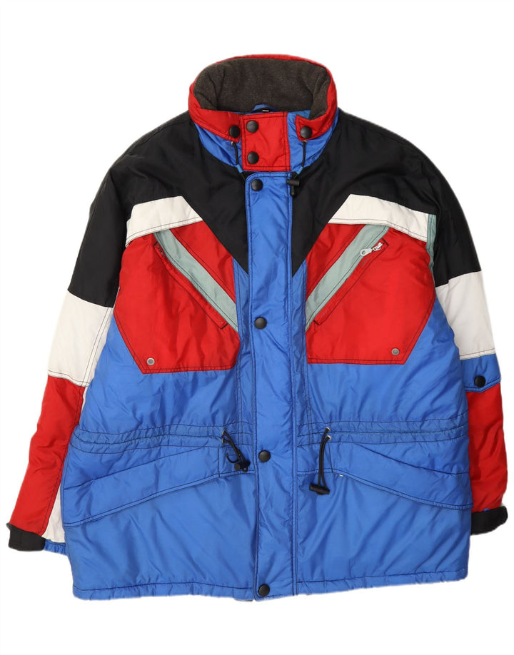 Ανδρικό μπουφάν Crane Ski XL Blue Colourblock Polyamide