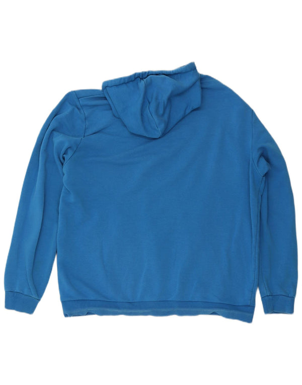 Puma Ανδρικό Hoodie Jumper XL Μπλε βαμβακερό