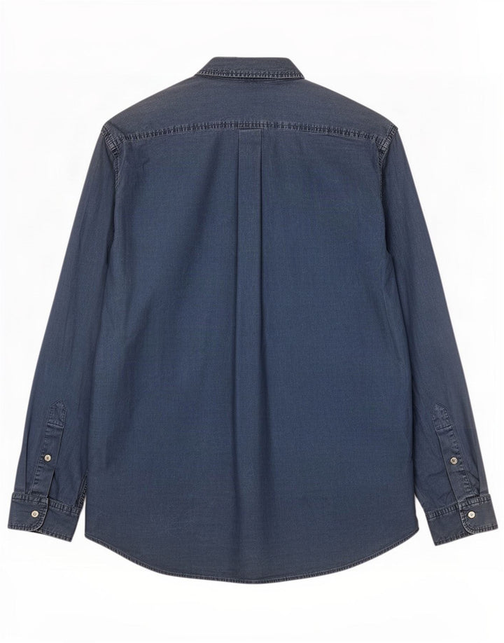Murphy & Nye Ανδρικό πουκάμισο Marine Heritage Μεγάλο Navy Blue από βαμβάκι