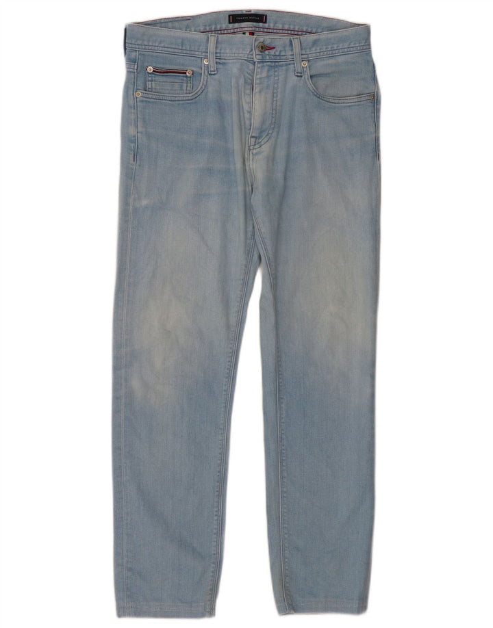 Tommy Hilfiger Mens Bleecker Slim Jeans W31 L29 Blue Cotton