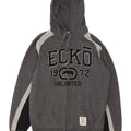 Ανδρικό πουλόβερ με κουκούλα με φερμουάρ Ecko Unltd Μεσαίο γκρι πολυεστέρα