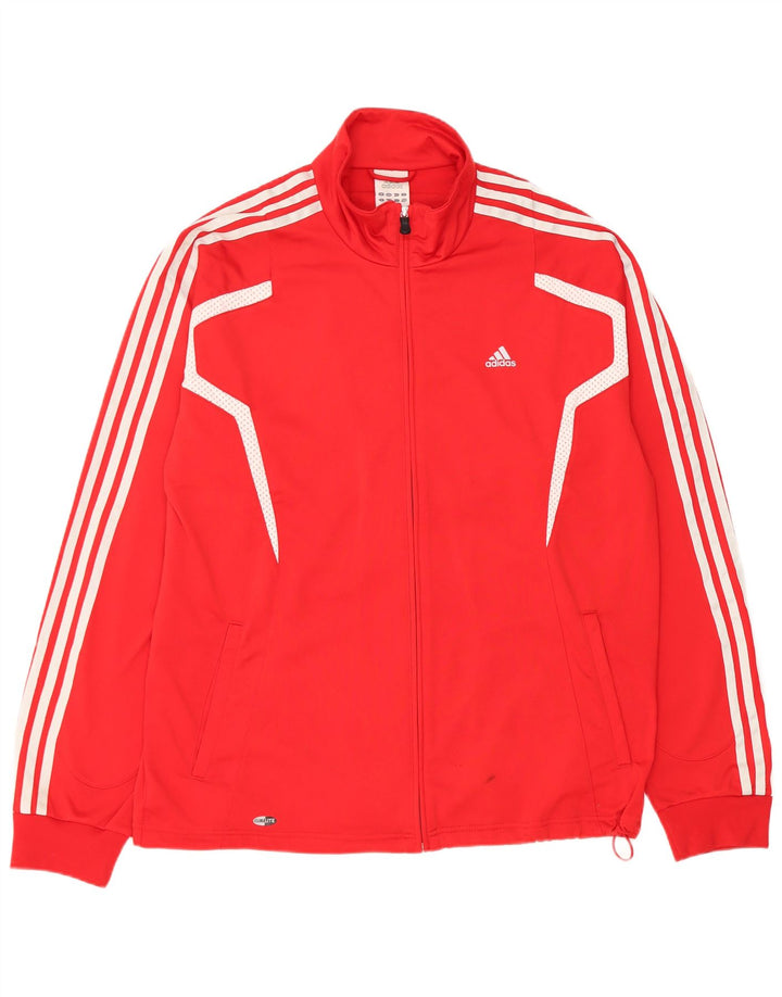 Ανδρική φόρμα Adidas Climalite Top Jacket μεγάλο κόκκινο πολυεστέρα
