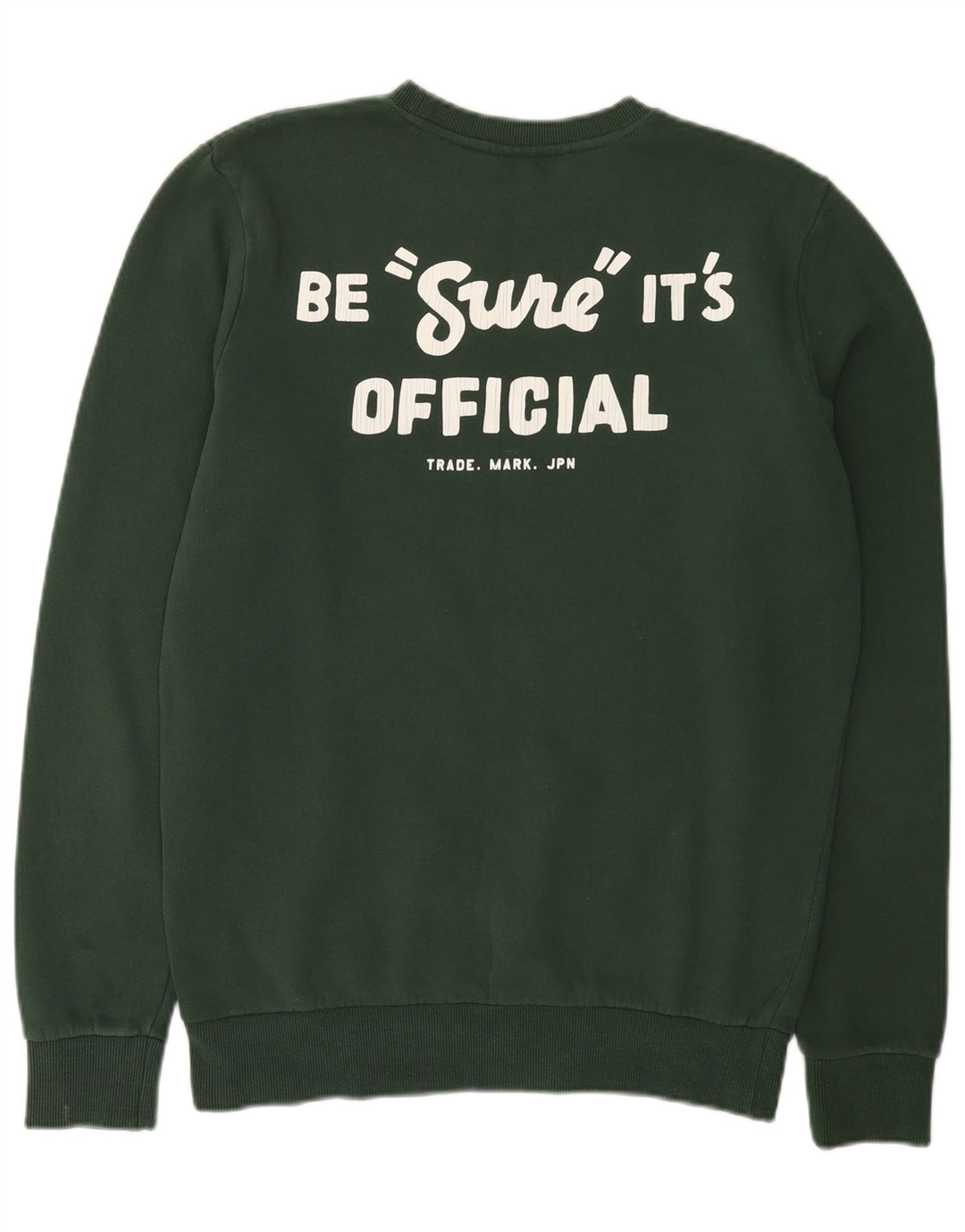 Ανδρικό γραφικό φούτερ Superdry Jumper Μεγάλο Πράσινο Βαμβακερό