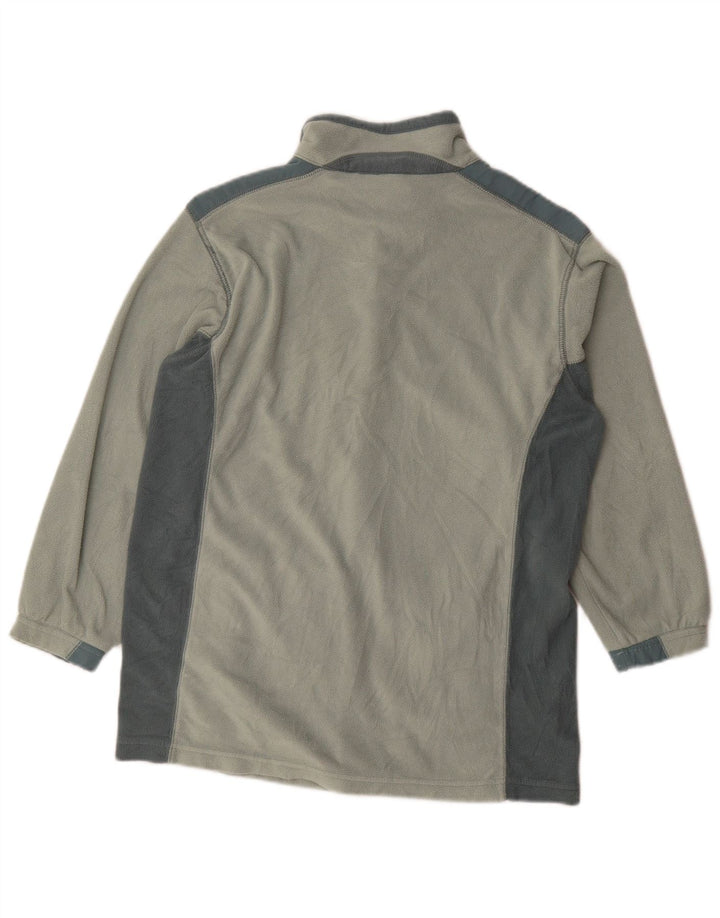 Columbia Γυναικείο Fleece Jacket UK 14 Medium Green Colourblock