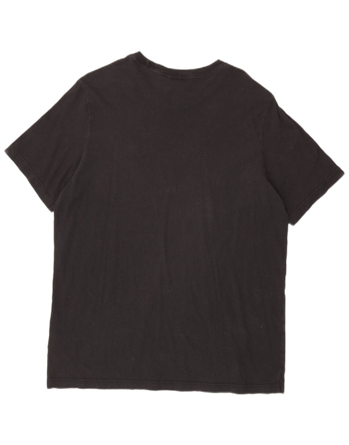 Ανδρικό T-Shirt ADIDAS Top Large Μαύρο Βαμβακερό