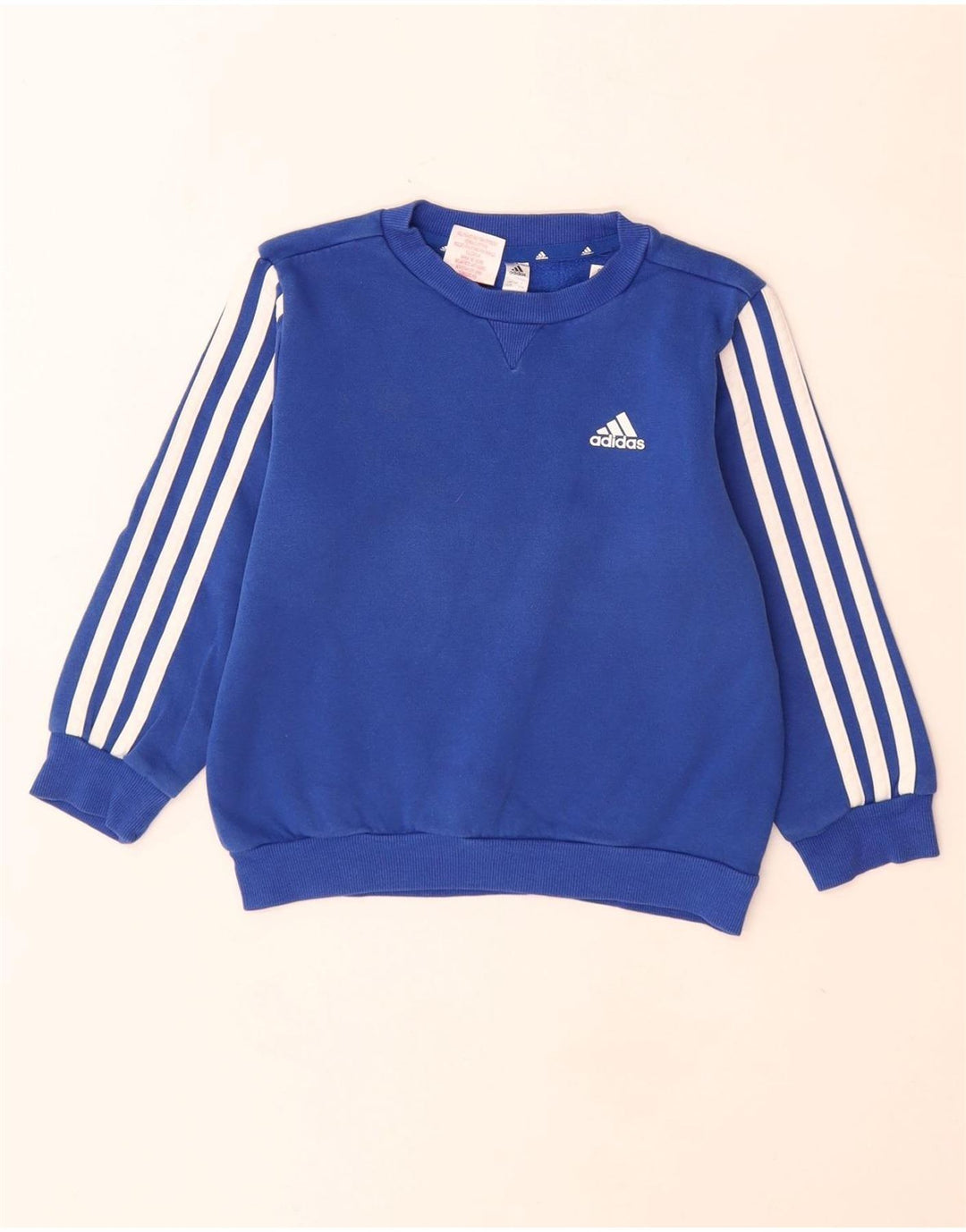 Φούτερ Adidas Boys Jumper 6-7 ετών Μπλε βαμβακερό